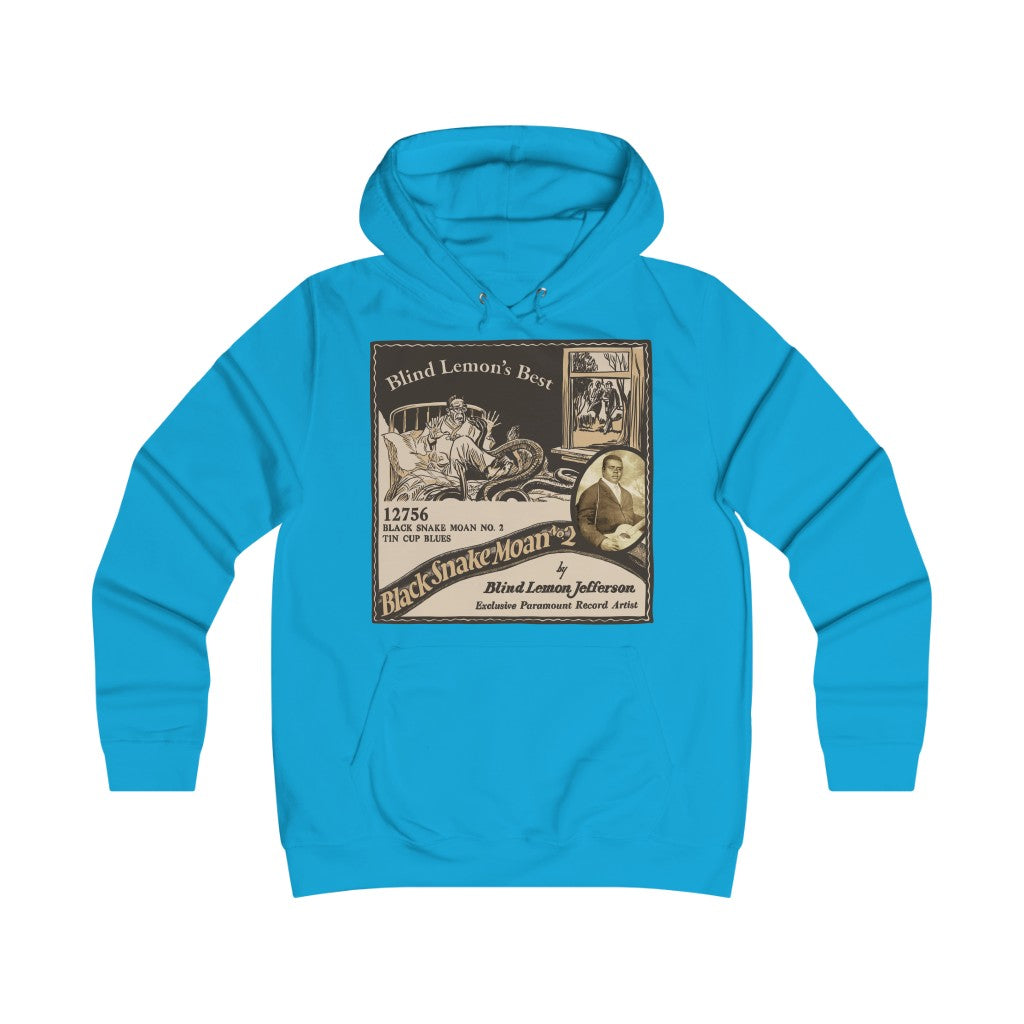 Blind Lemon Jefferson - Girlie College Hoodie