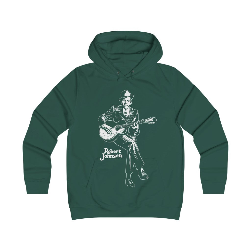 Robert Johnson - Girlie College Hoodie