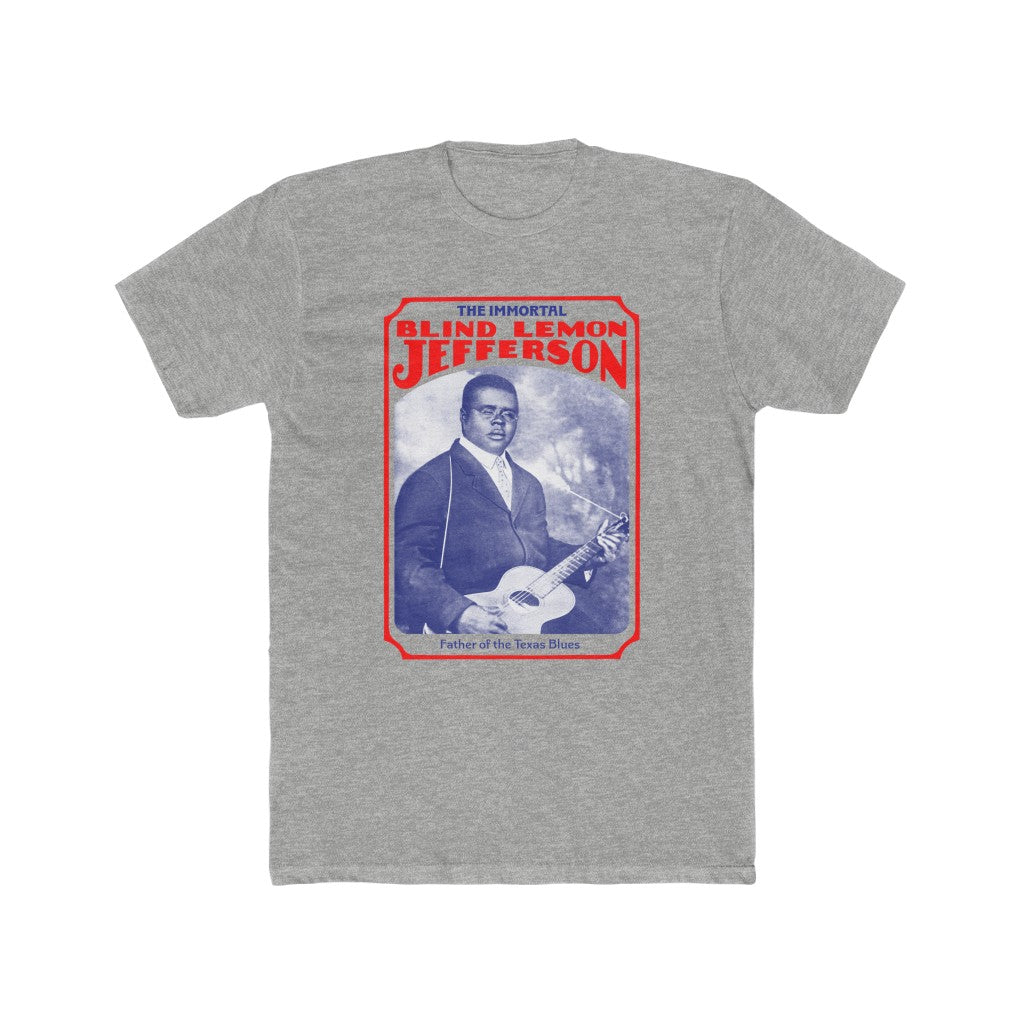 Blind Lemon Jefferson - Men's Cotton Crew Tee