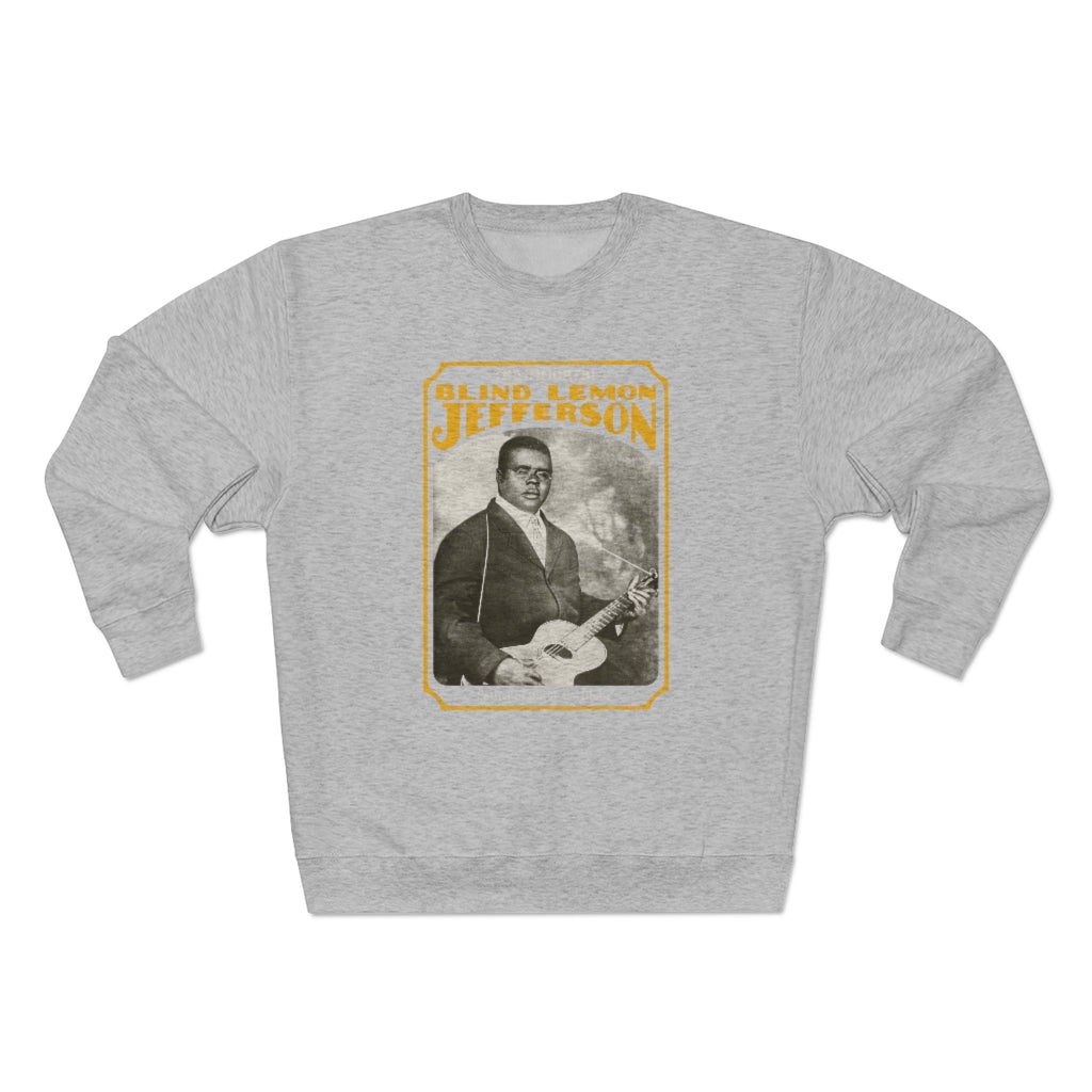 Blind Lemon Jefferson - Unisex Premium Crewneck Sweatshirt