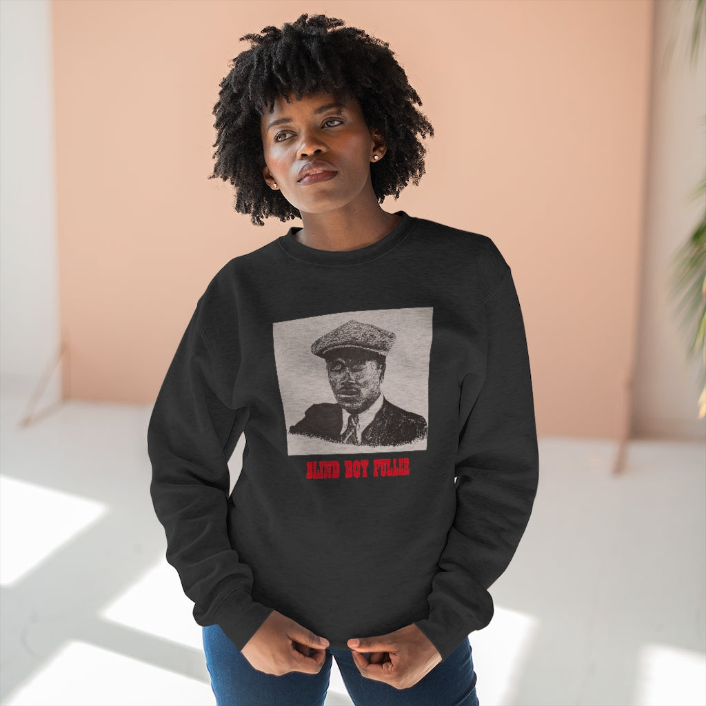 Blind Boy Fuller - Unisex Premium Crewneck Sweatshirt