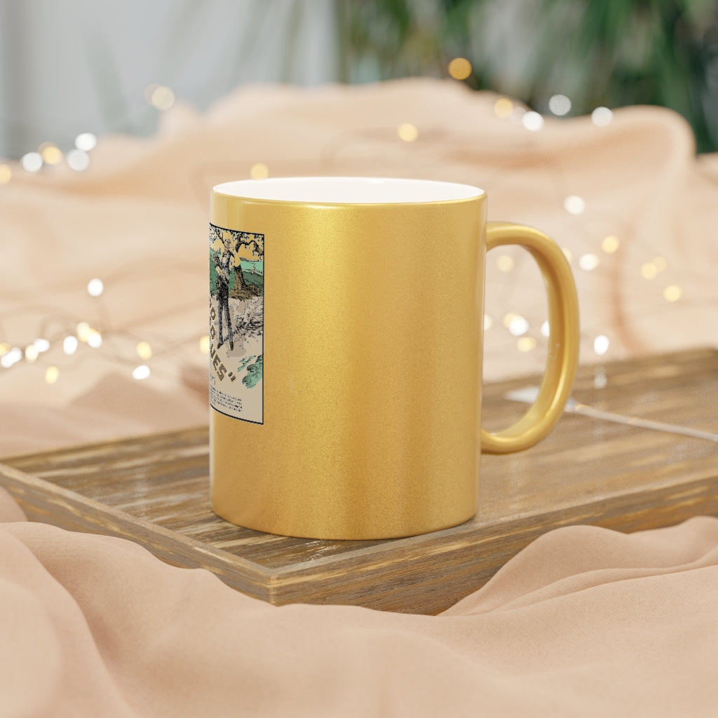 Blind Blake - Metallic Mug (Silver or Gold)