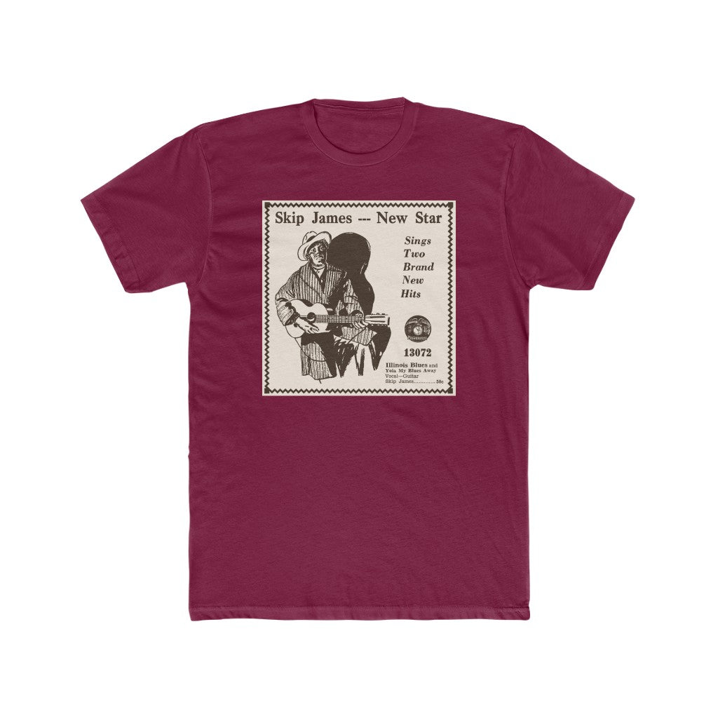 Skip James - Men's Cotton Crew Tee