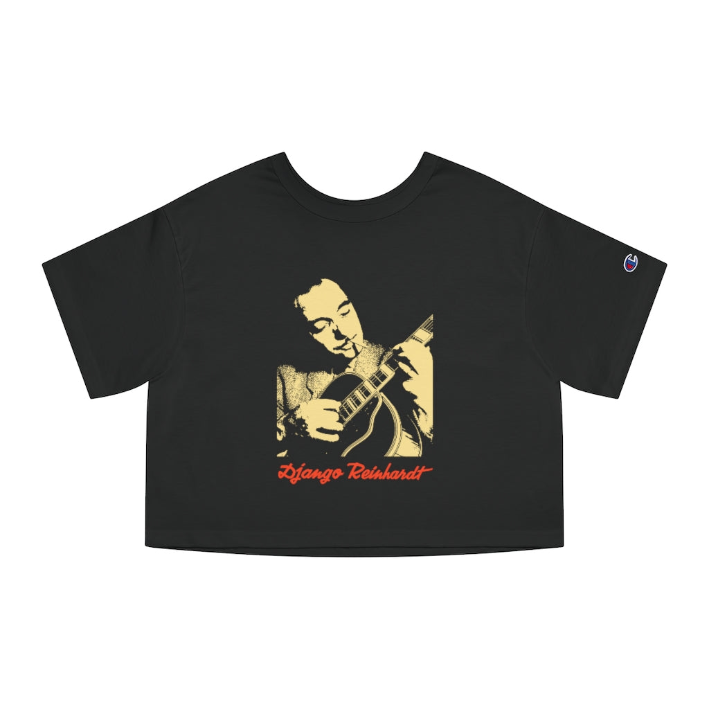 Django Reinhardt - Champion Women's Heritage Cropped T-Shirt