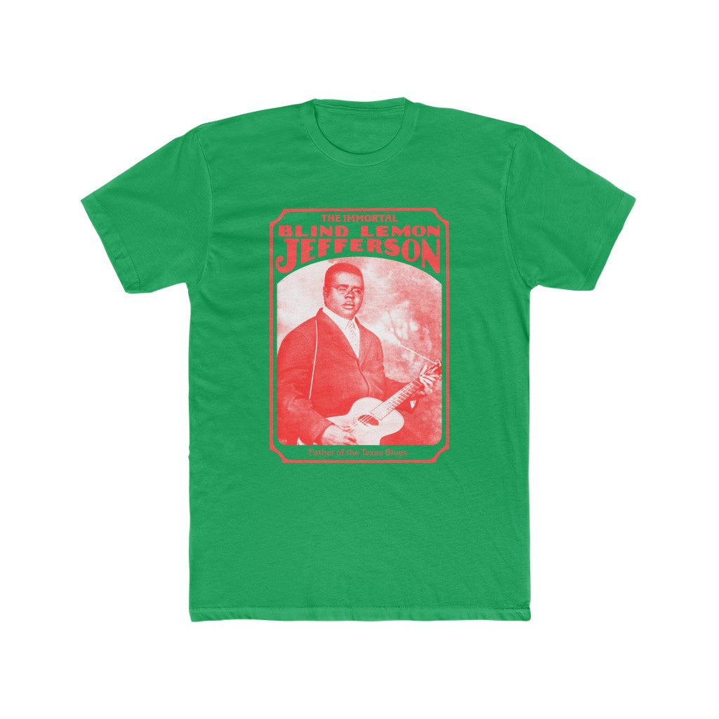 Blind Lemon Jefferson - Men's Cotton Crew Tee