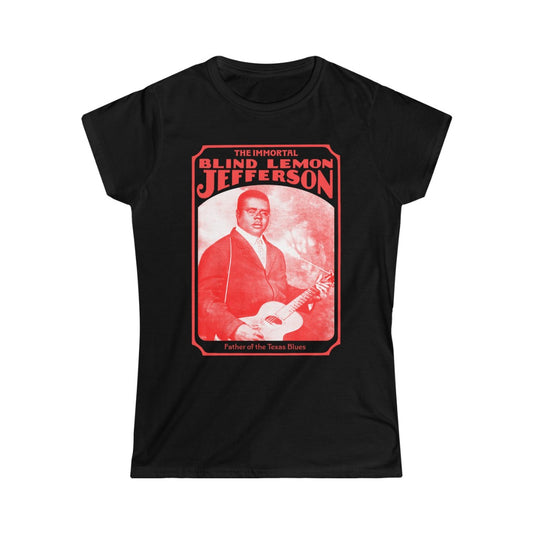 Blind Lemon Jefferson - Women's Softstyle Tee