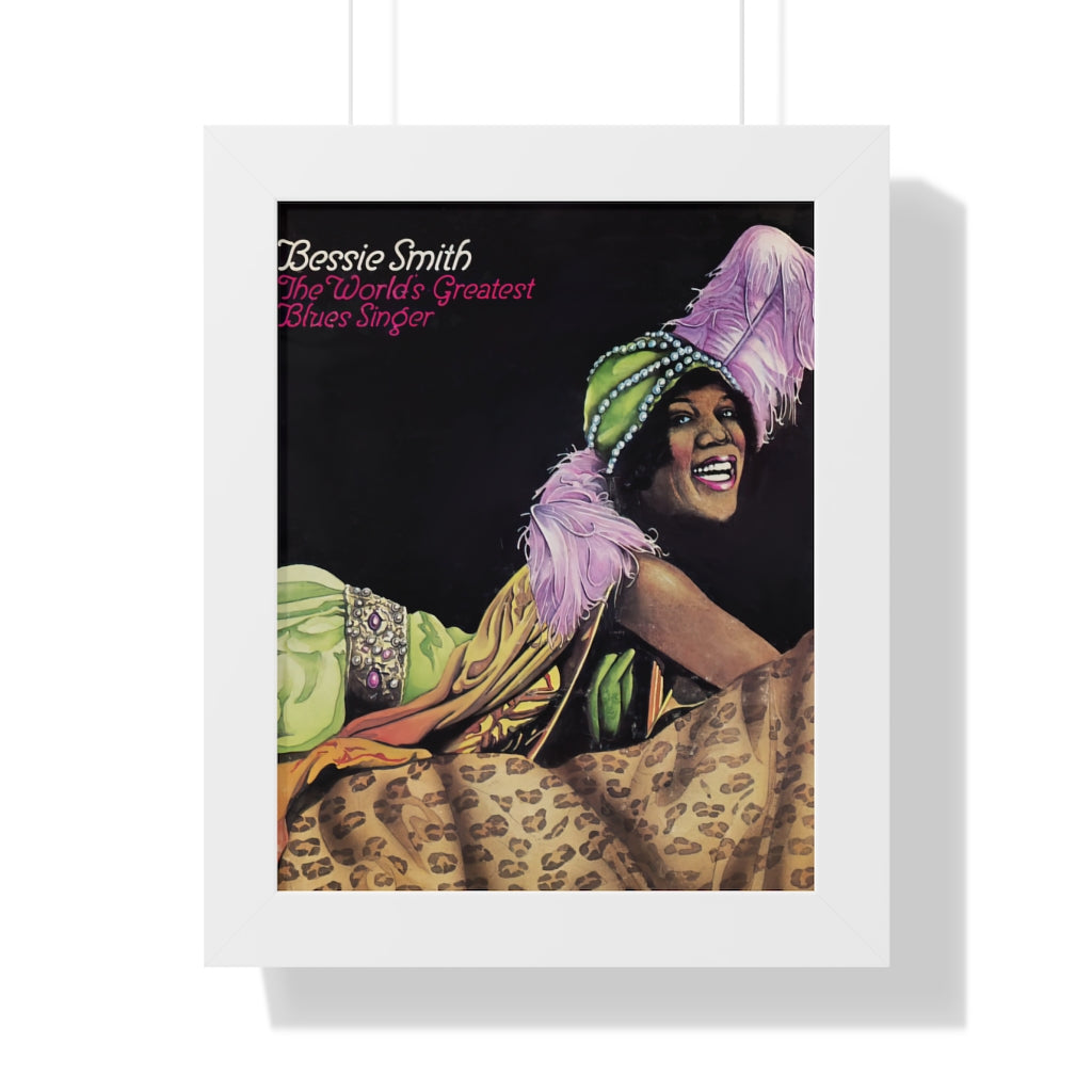 Bessie Smith - Framed Vertical Poster