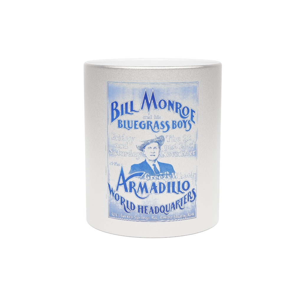 Bill Monroe - Metallic Mug (Silver or Gold)