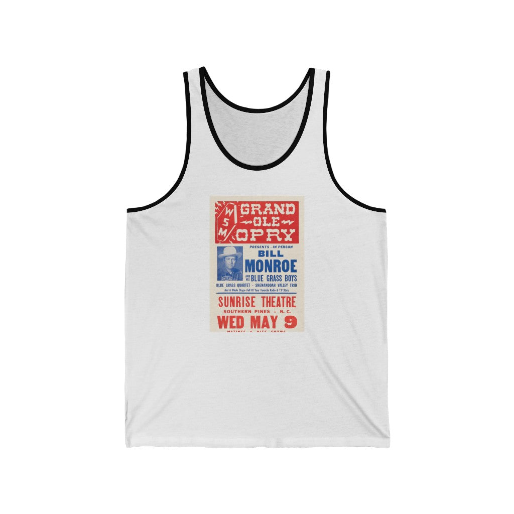 Bill Monroe - Unisex Jersey Tank