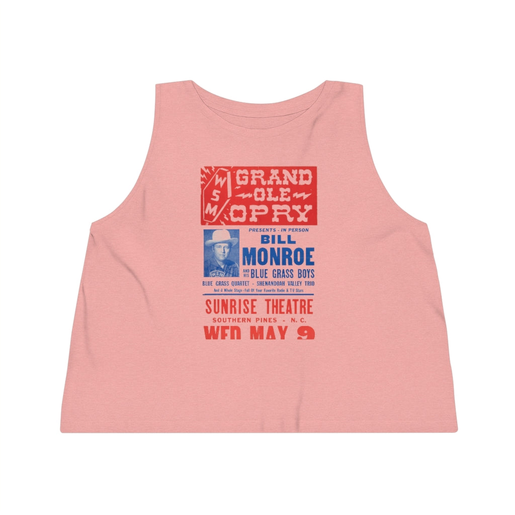 Bill Monroe - Women's Dancer Cropped Tank Top