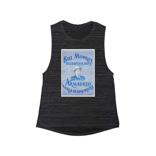 Bill Monroe - Women's Flowy Scoop Muscle Tank