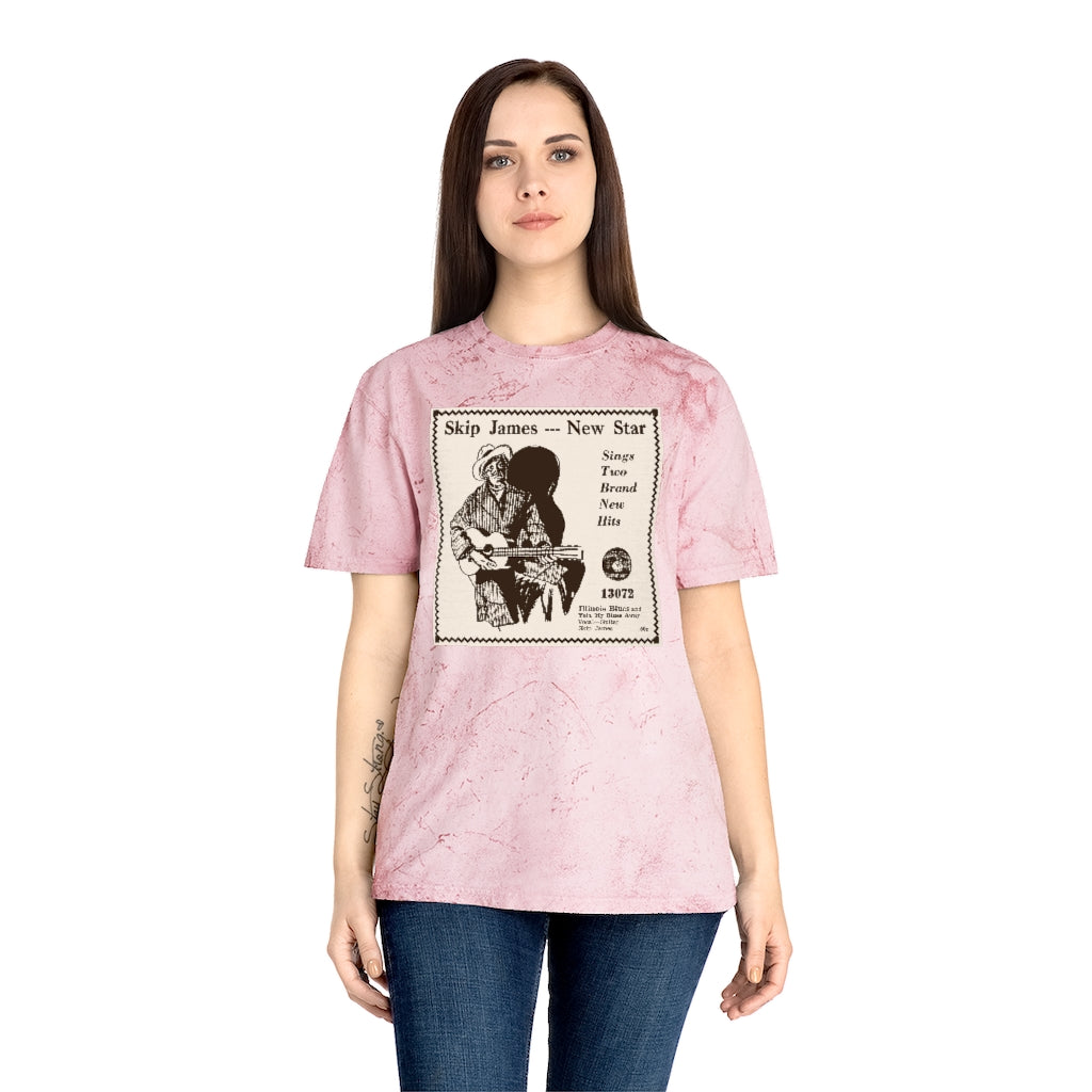 Skip James - Unisex Color Blast T-Shirt