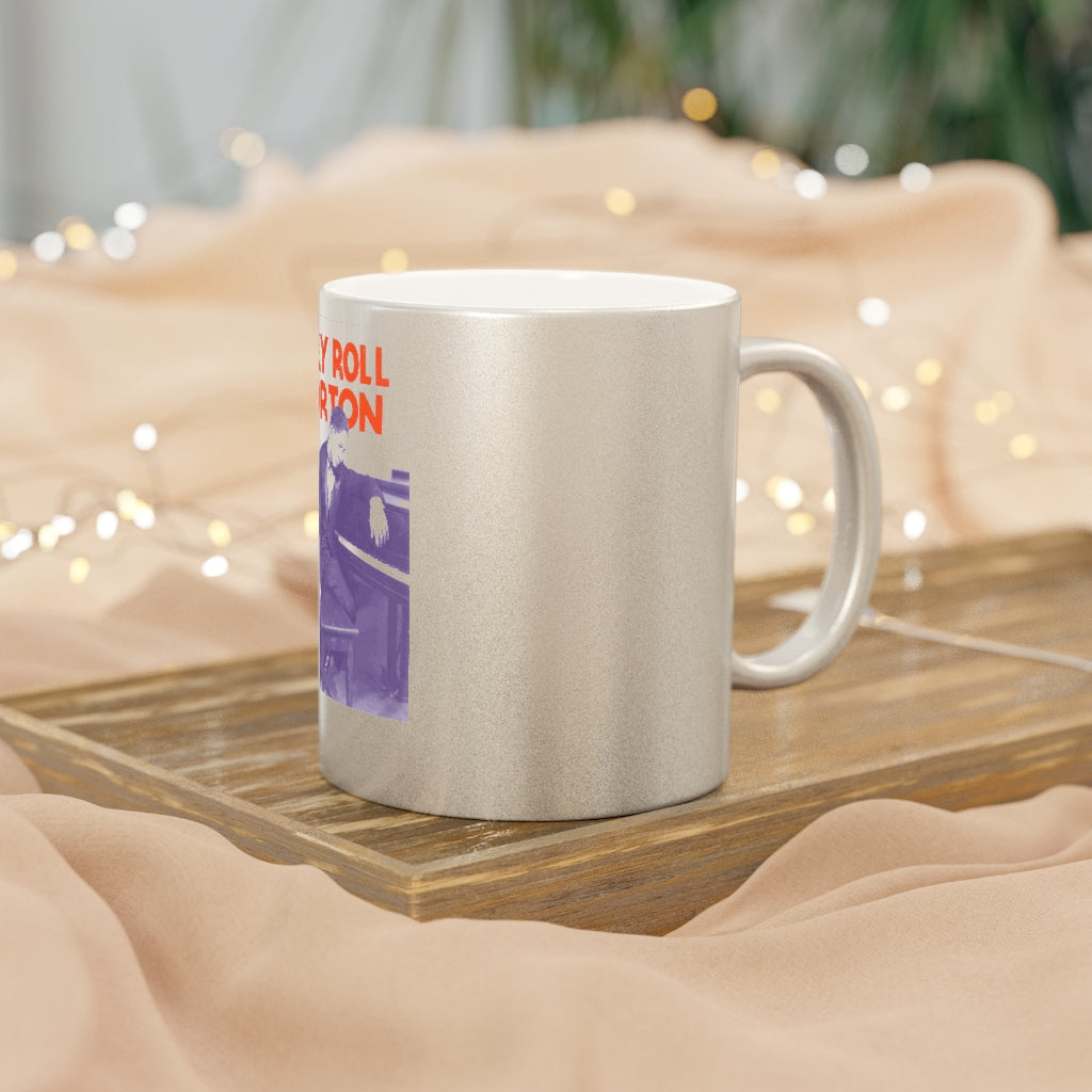 Jelly Roll Morton - Metallic Mug (Silver or Gold)