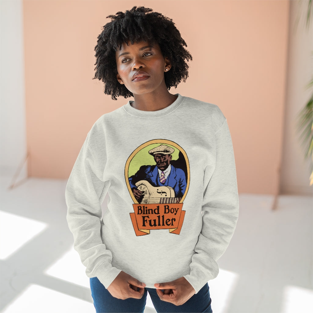 Blind Boy Fuller - Unisex Premium Crewneck Sweatshirt