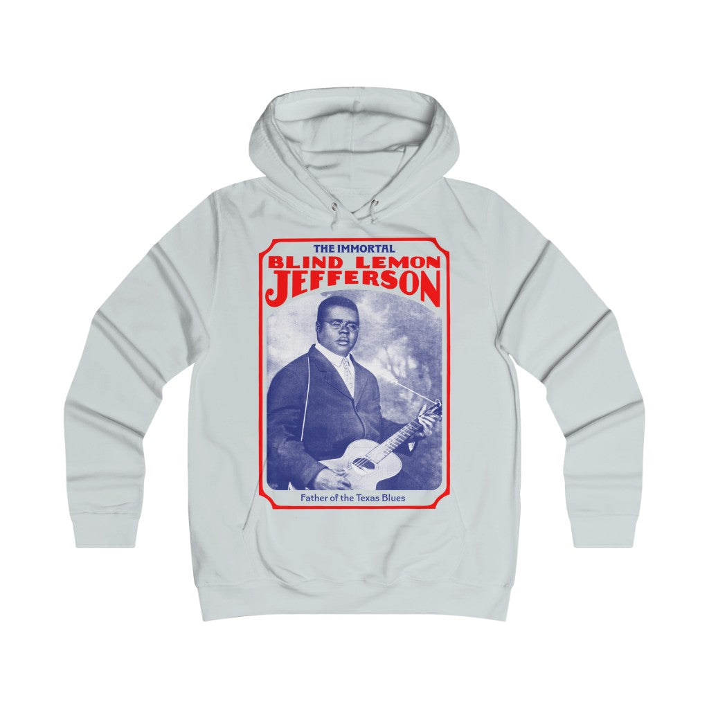 Blind Lemon Jefferson - Girlie College Hoodie