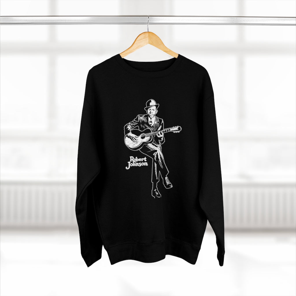 Robert Johnson - Unisex Premium Crewneck Sweatshirt