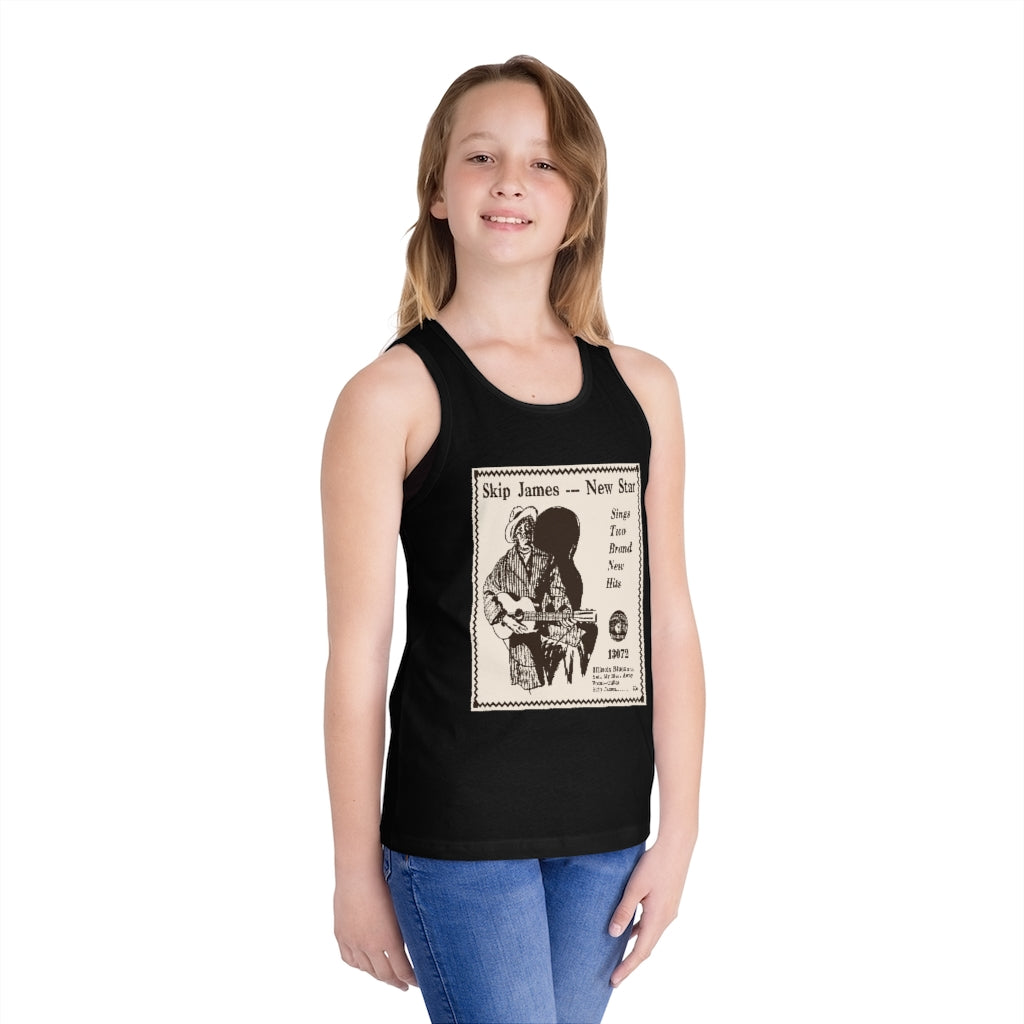 Skip James - Kid's Jersey Tank Top