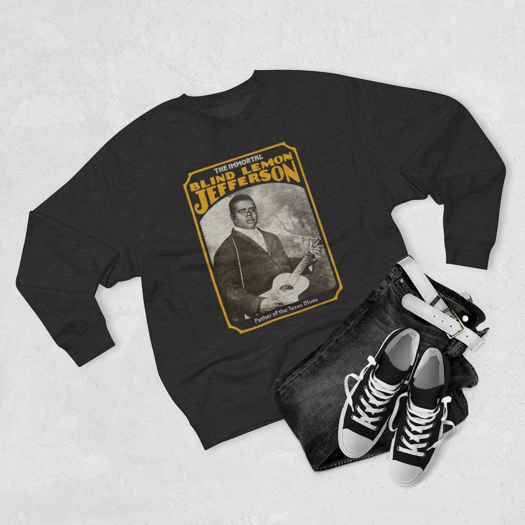 Blind Lemon Jefferson - Unisex Premium Crewneck Sweatshirt