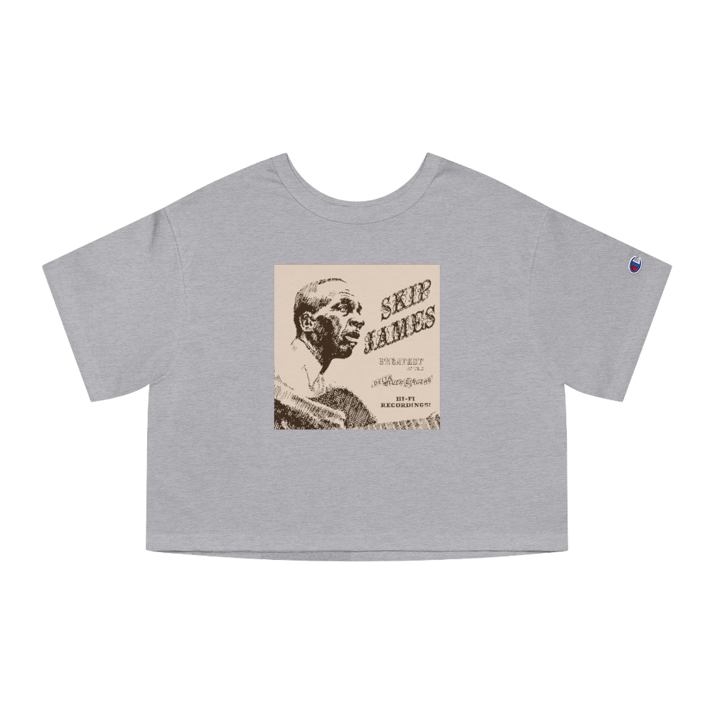 Skip James - Champion Women's Heritage Cropped T-Shirt