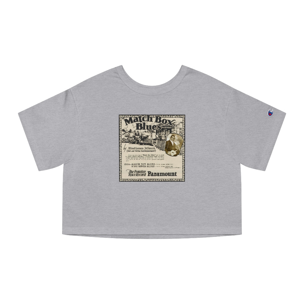 Blind Lemon Jefferson - Champion Women's Heritage Cropped T-Shirt