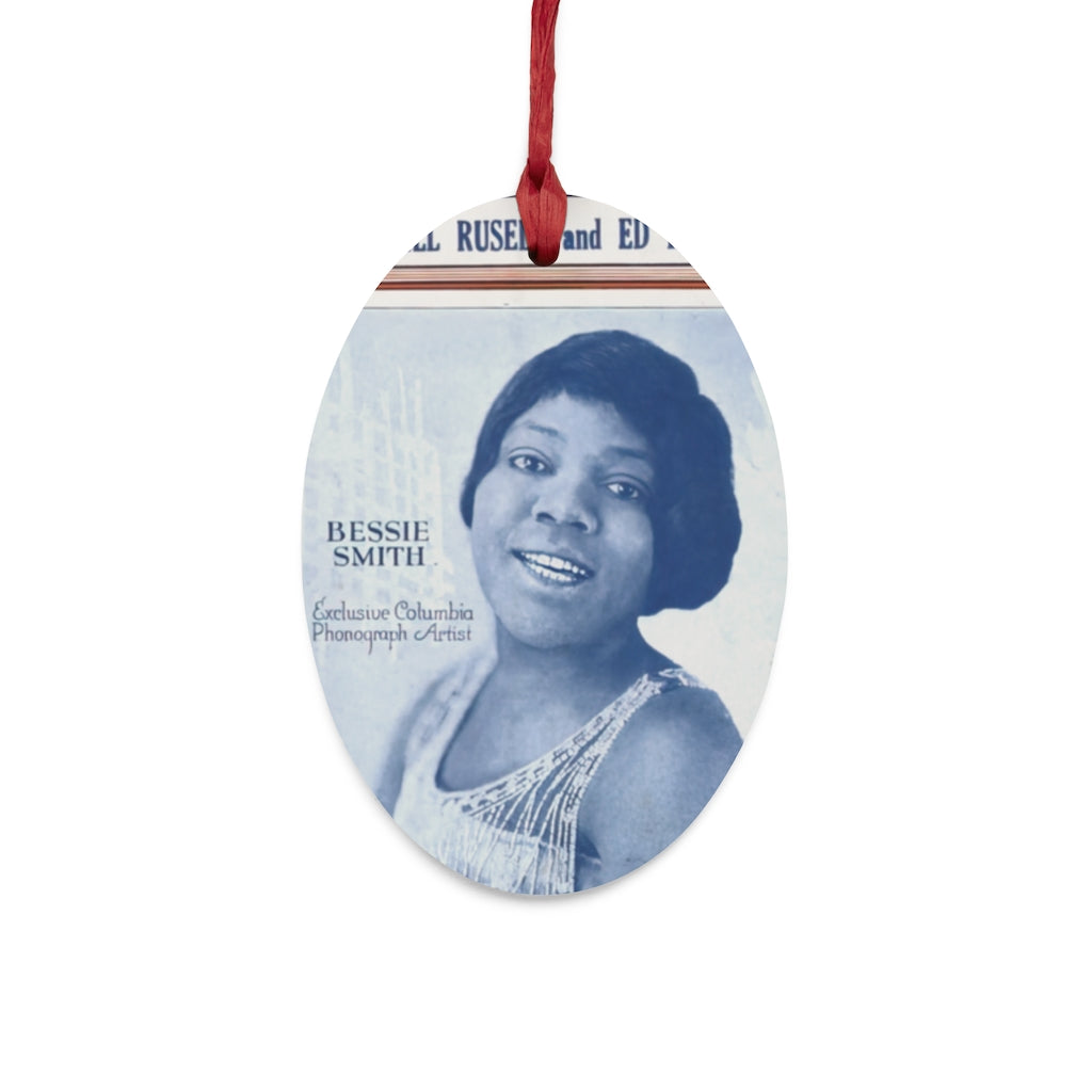 Bessie Smith - Wooden Ornaments