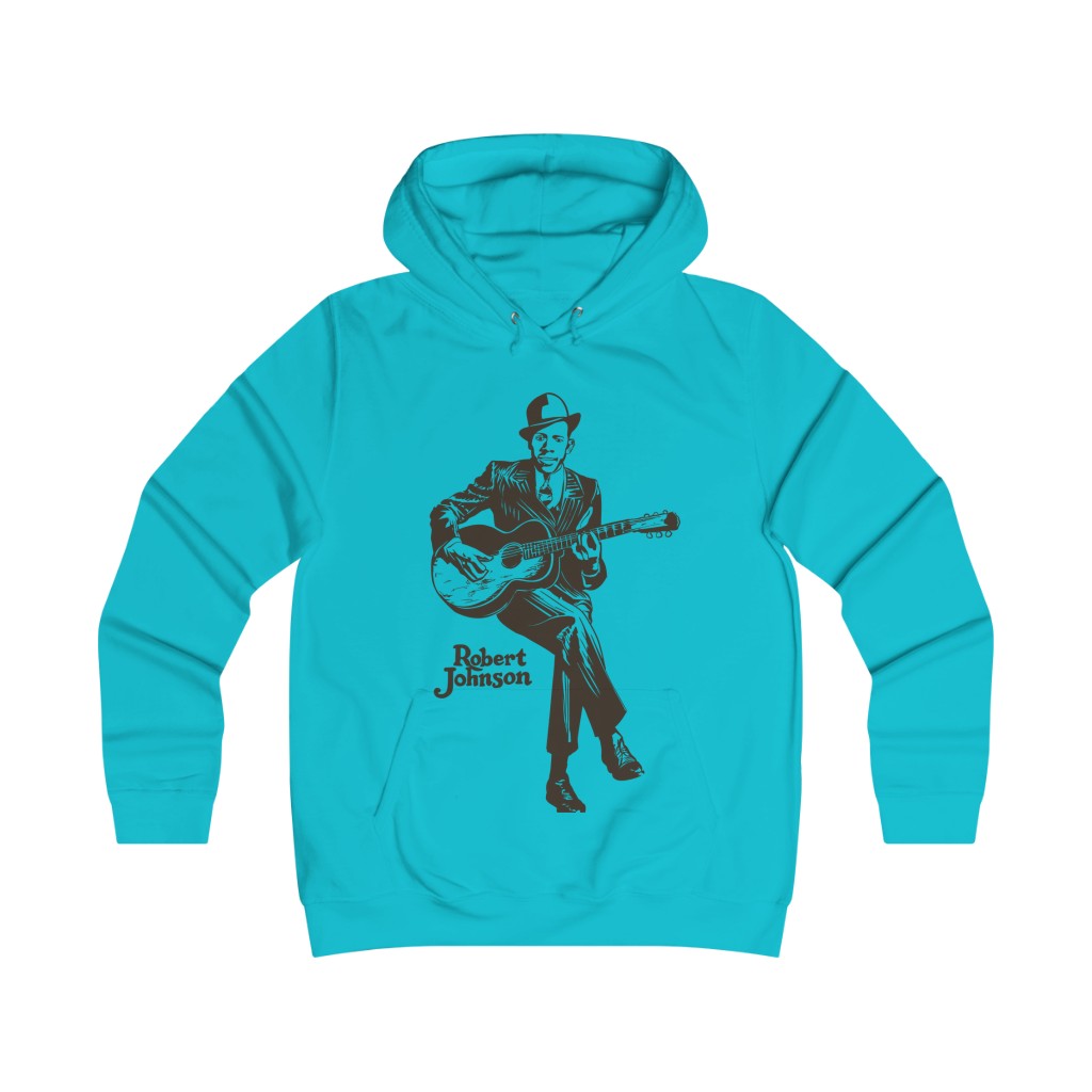 Robert Johnson - Girlie College Hoodie