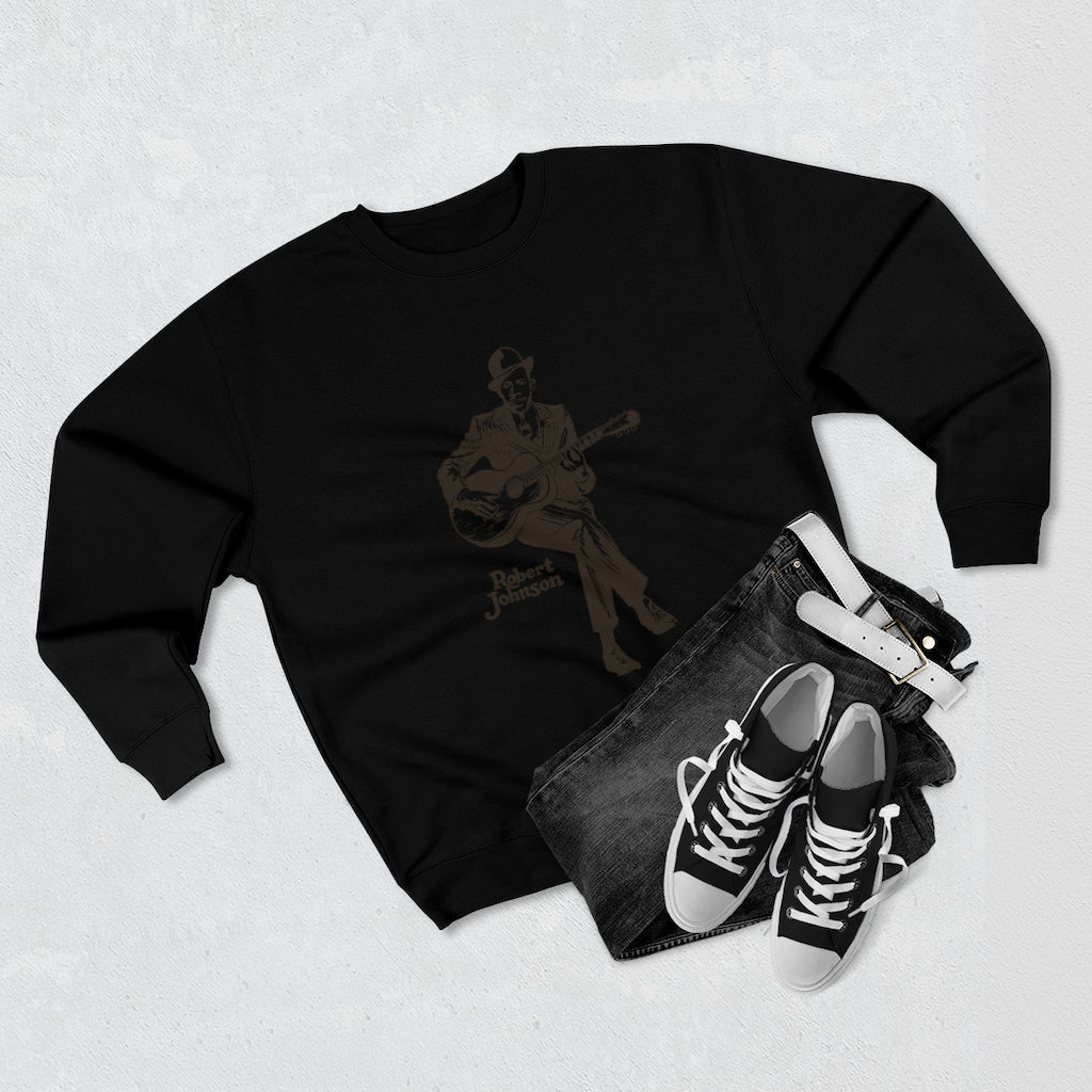 Robert Johnson - Unisex Premium Crewneck Sweatshirt