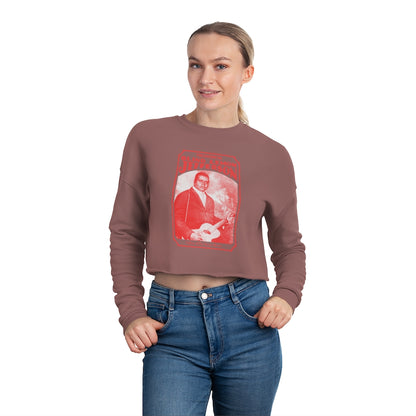 Blind Lemon Jefferson - Women's Cropped Sweatshirt