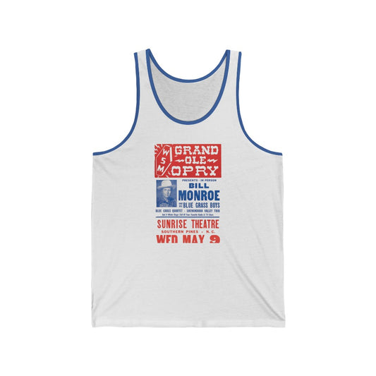 Bill Monroe - Unisex Jersey Tank