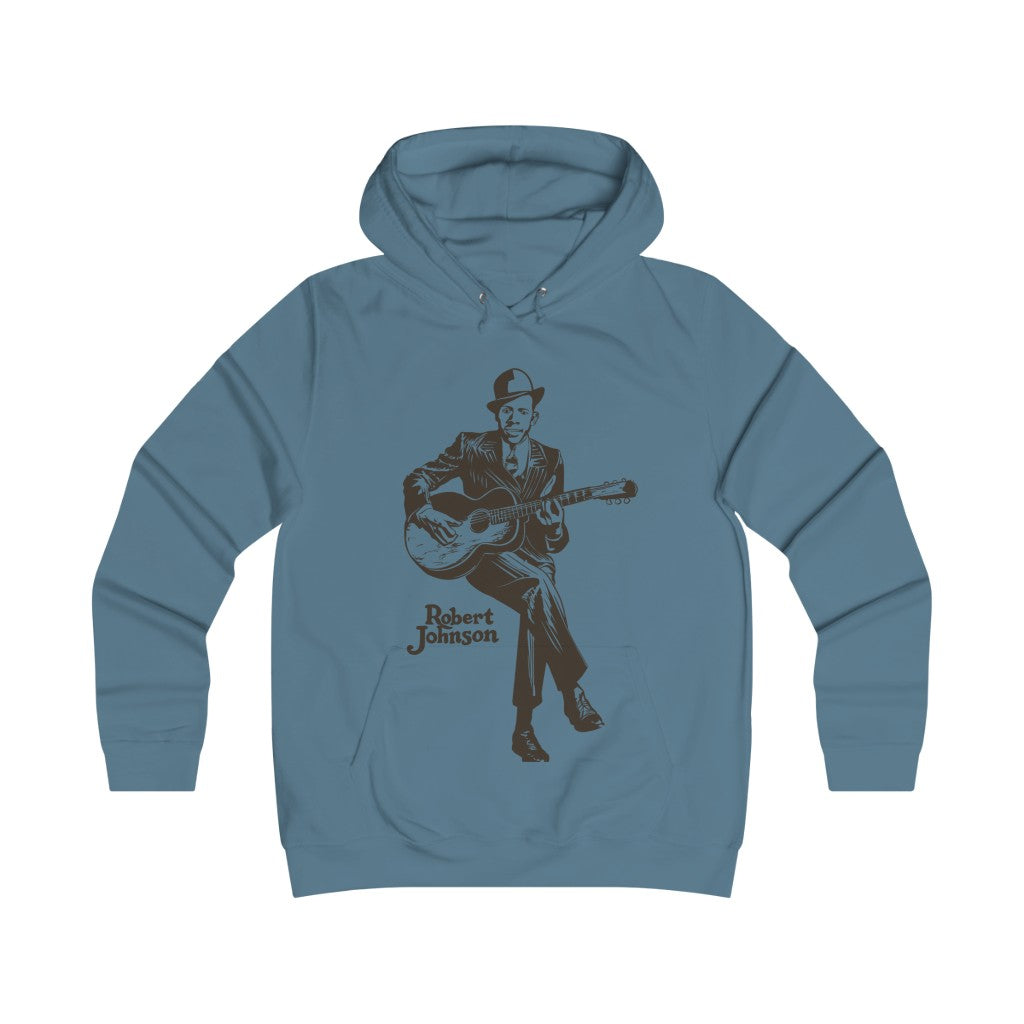 Robert Johnson - Girlie College Hoodie