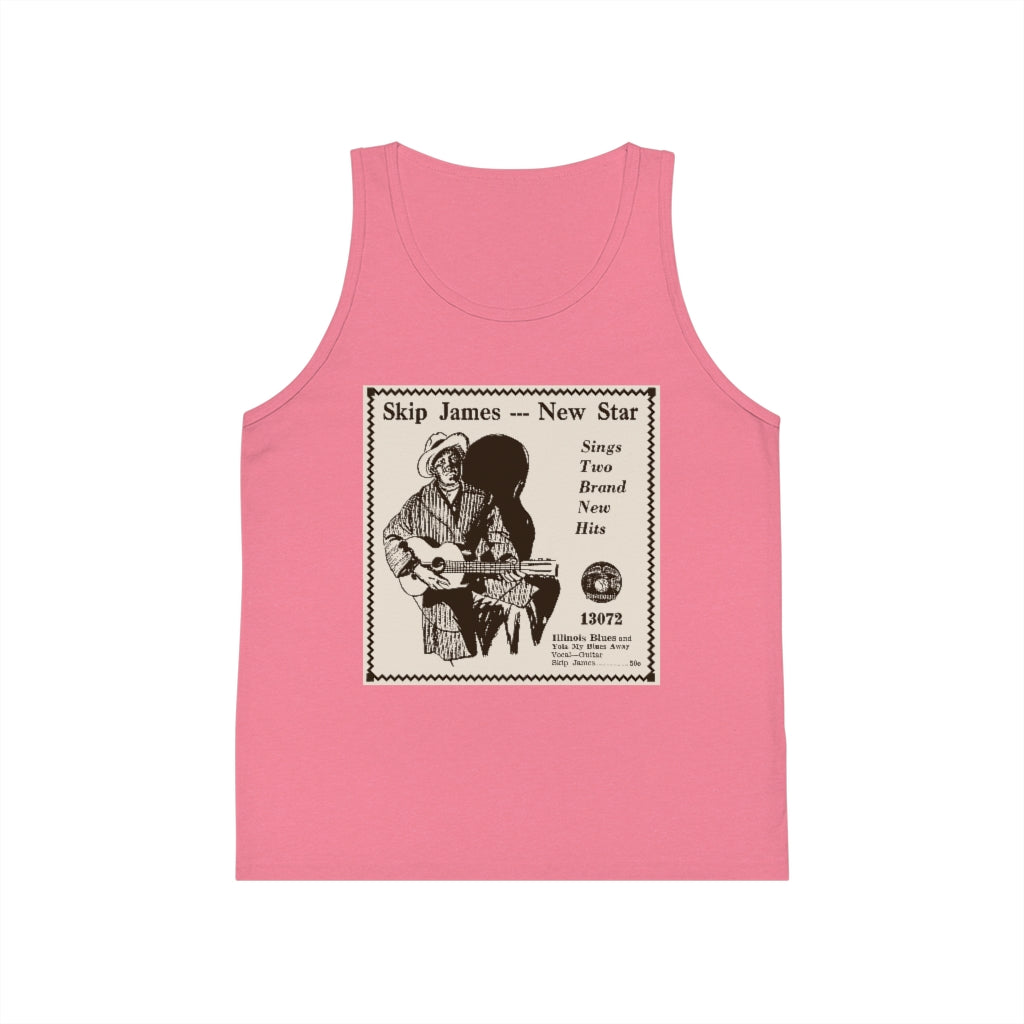 Skip James - Kid's Jersey Tank Top