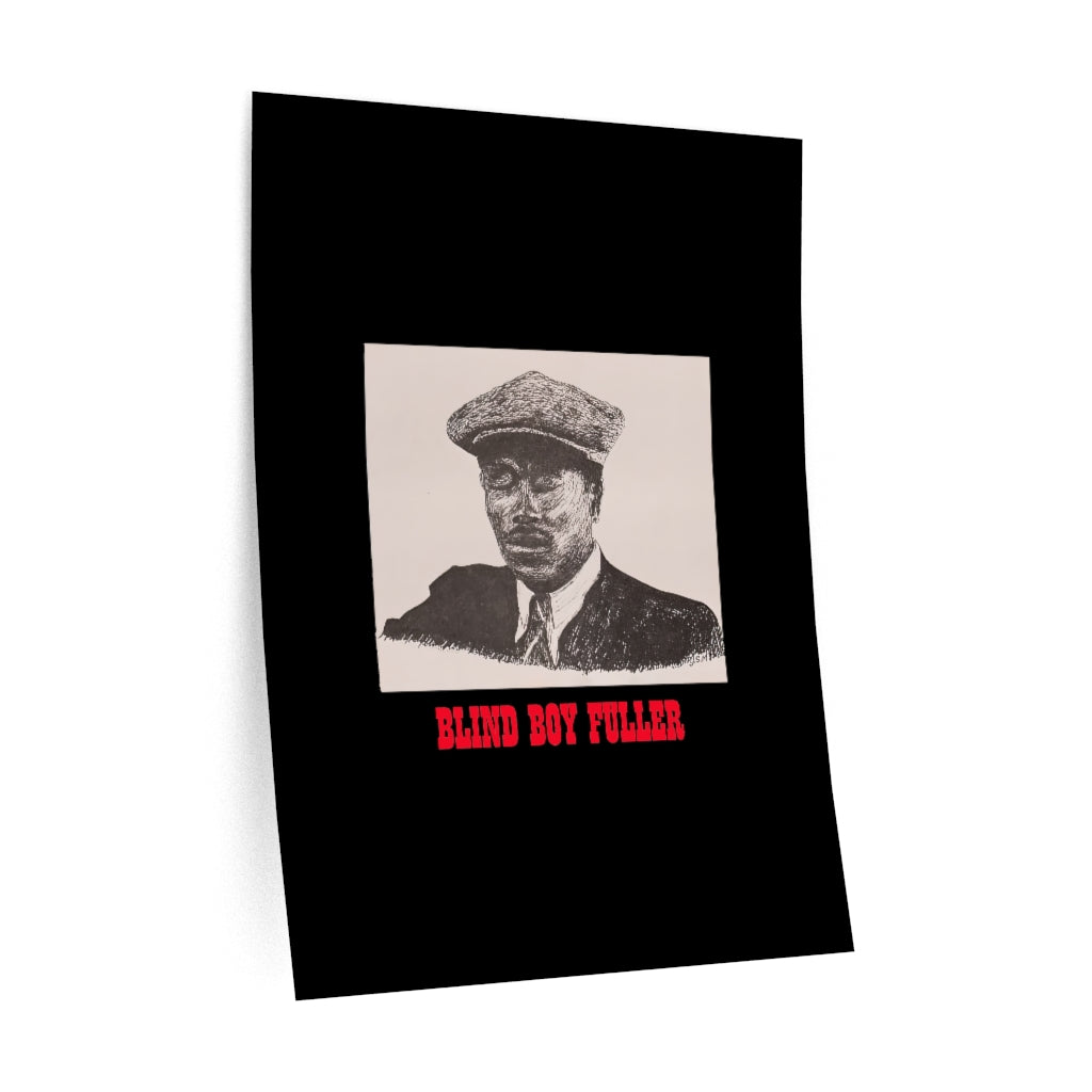 Blind Boy Fuller - Wall Decals