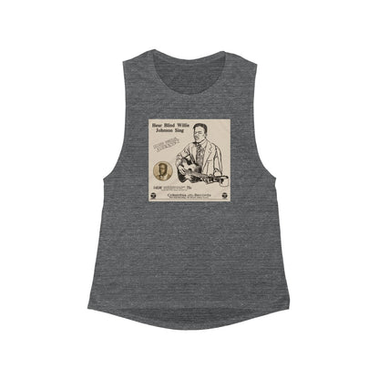 Blind Willie Johnson - Women's Flowy Scoop Muscle Tank