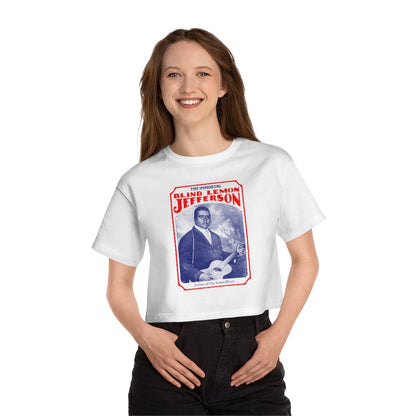 Blind Lemon Jefferson - Champion Women's Heritage Cropped T-Shirt