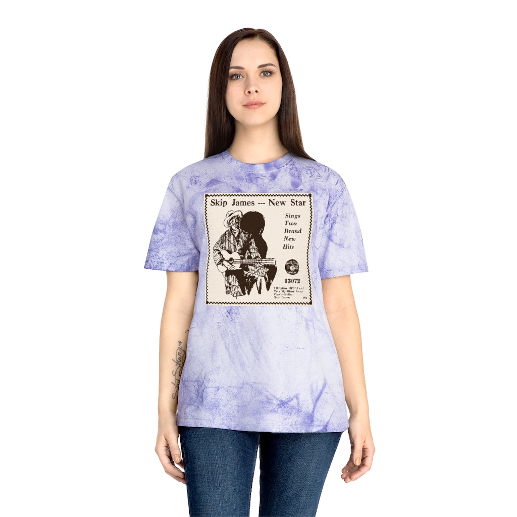 Skip James - Unisex Color Blast T-Shirt