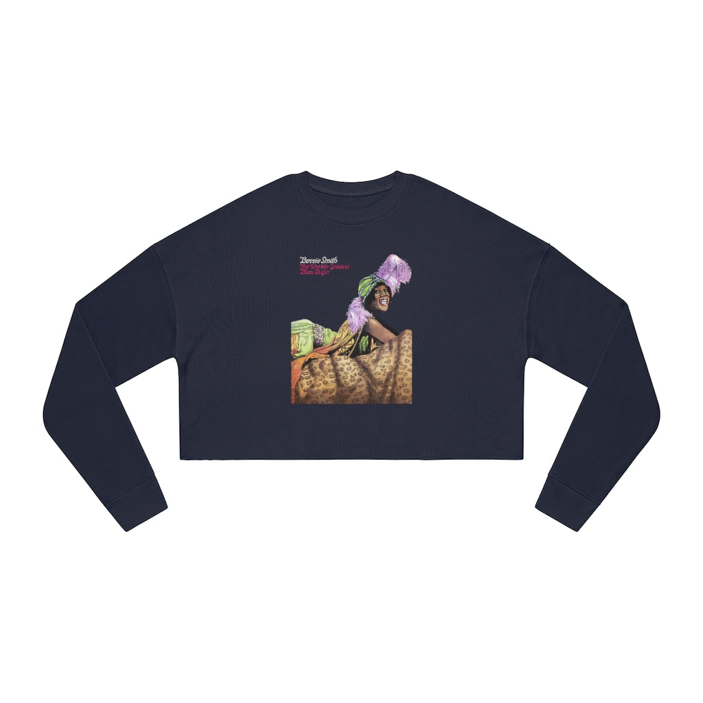 Bessie Smith - Women's Cropped Sweatshirt