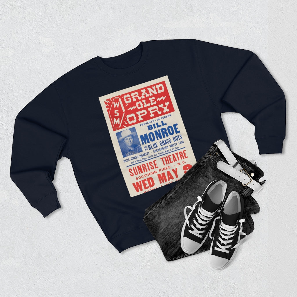 Bill Monroe - Unisex Premium Crewneck Sweatshirt