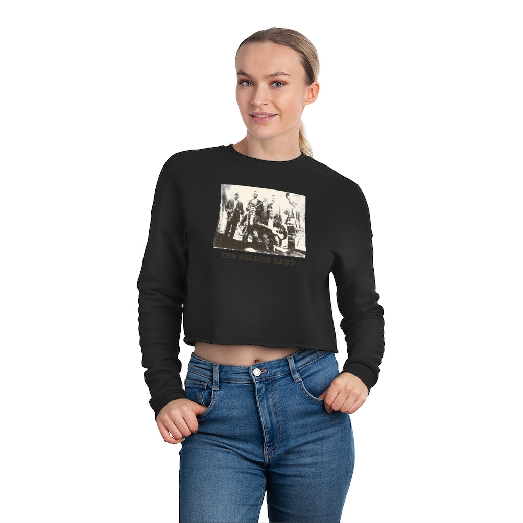 Bolden Band - Women's Cropped Sweatshirt