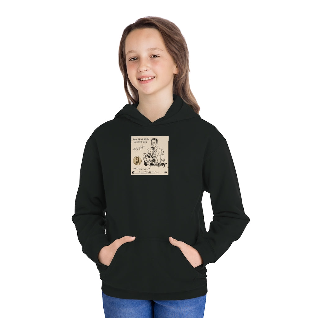 Blind Willie Johnson - Youth Fleece Hoodie