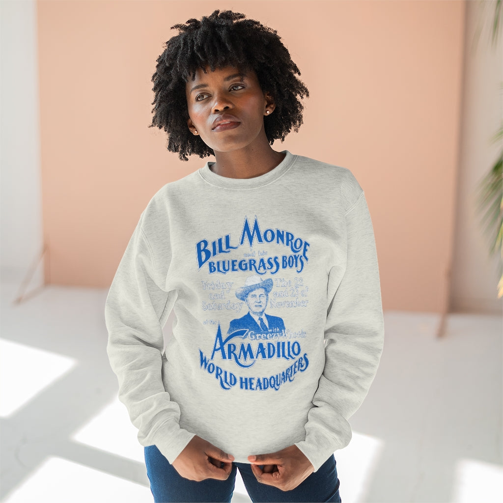 Bill Monroe - Unisex Premium Crewneck Sweatshirt