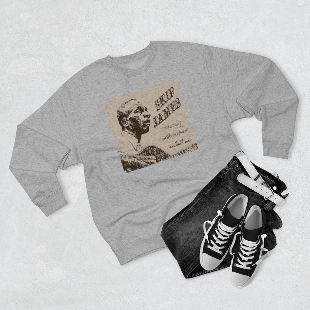 Skip James - Unisex Premium Crewneck Sweatshirt