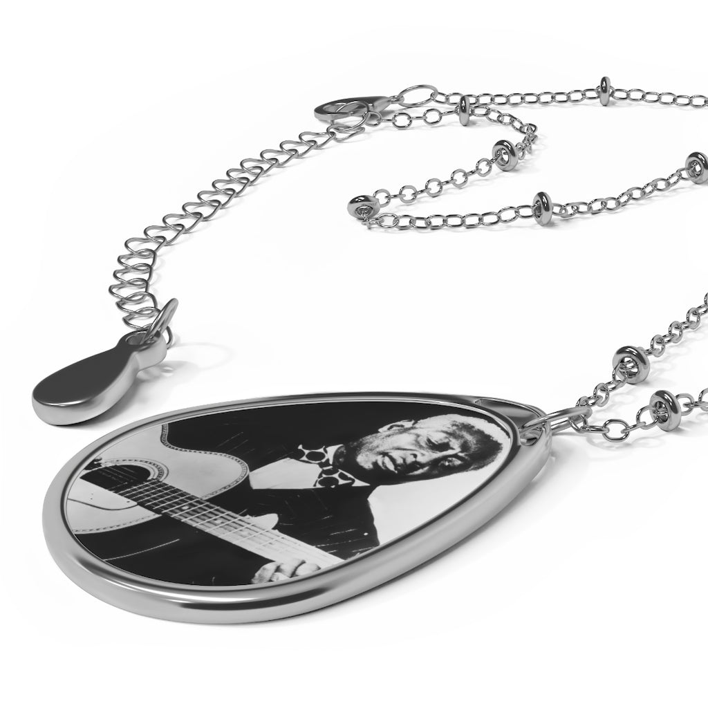 Leadbelly - Oval Necklace