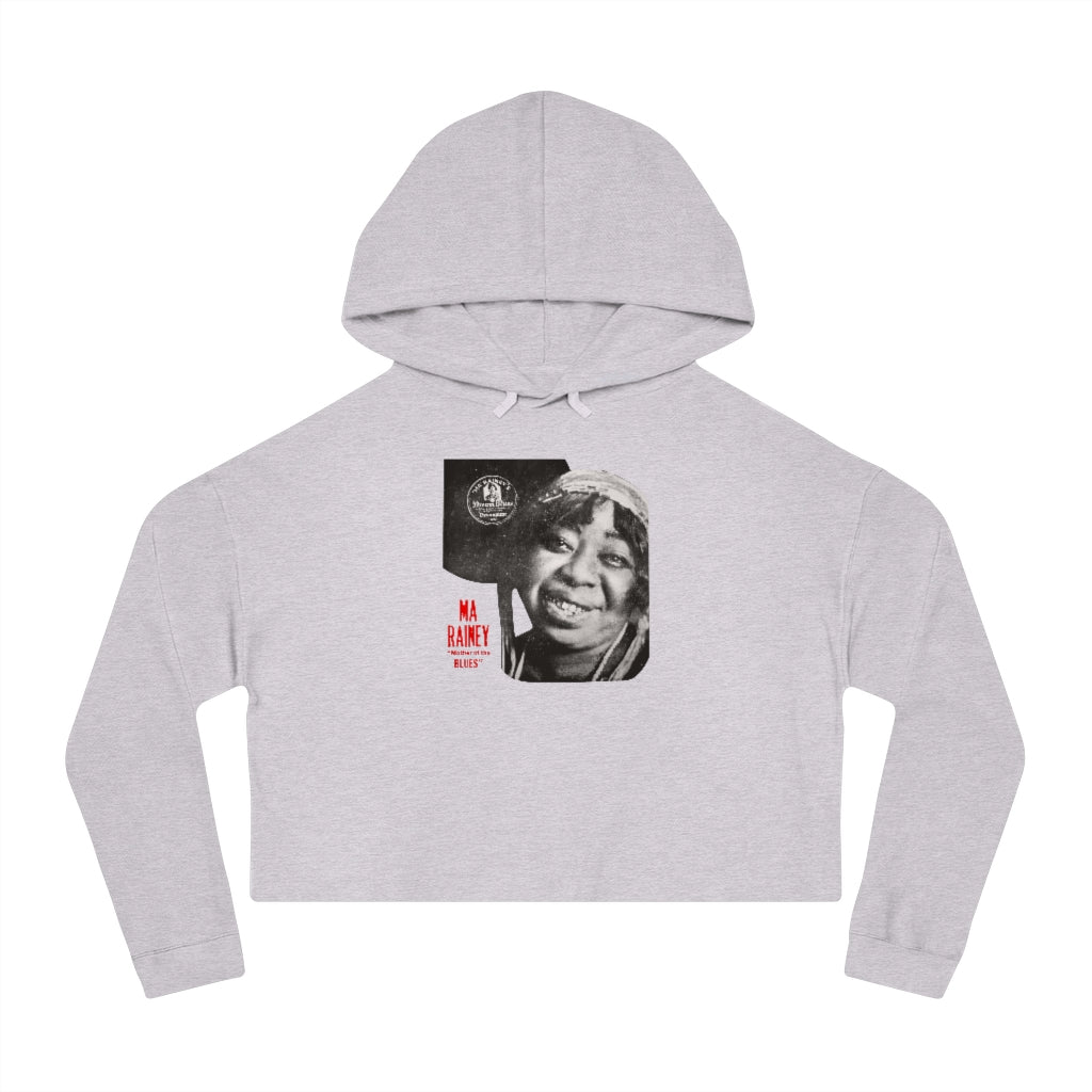 Ma Rainey - Women's Cropped Hooded Sweatshirt