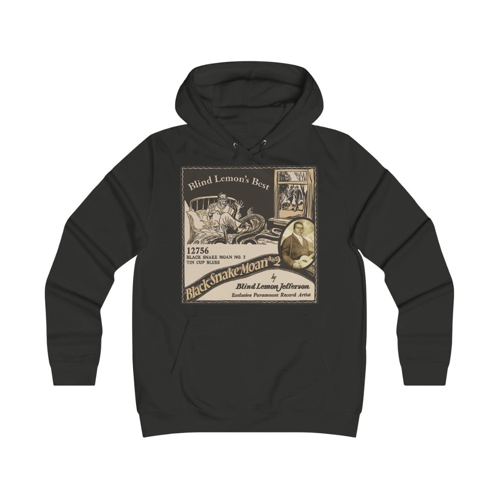 Blind Lemon Jefferson - Girlie College Hoodie