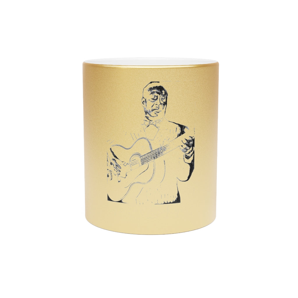 Leadbelly - Metallic Mug (Silver or Gold)