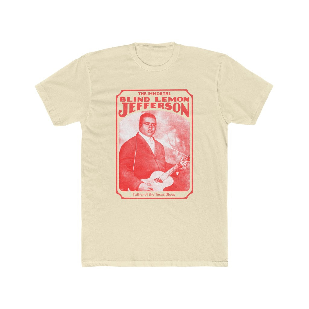 Blind Lemon Jefferson - Men's Cotton Crew Tee