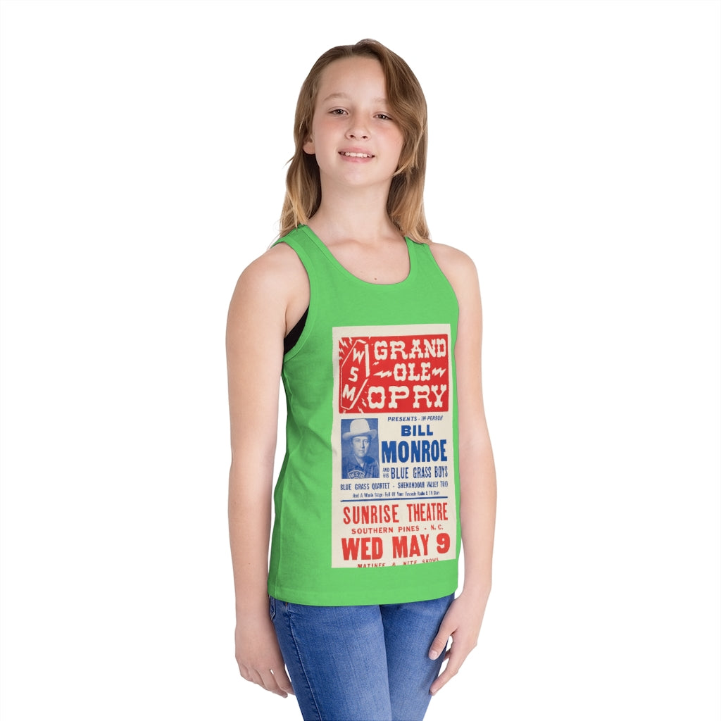 Bill Monroe - Kid's Jersey Tank Top