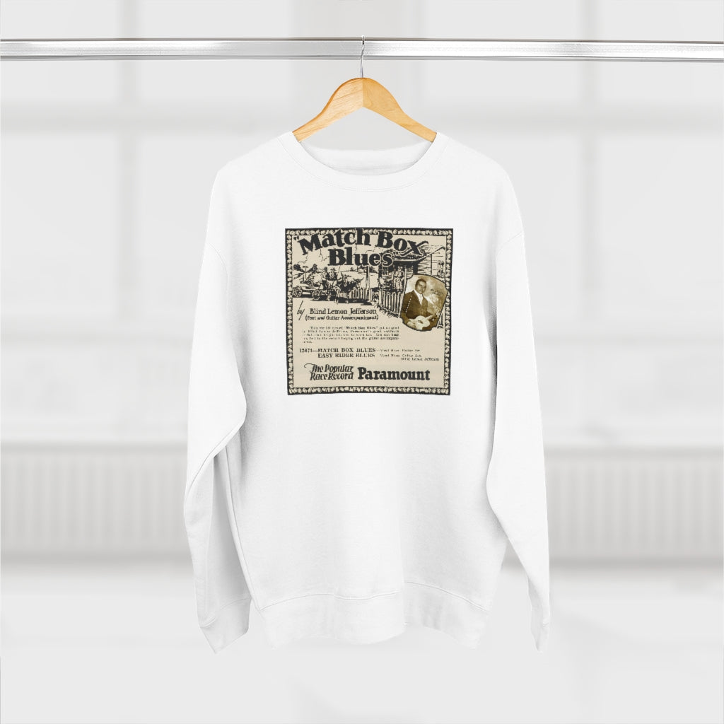 Blind Lemon Jefferson - Unisex Premium Crewneck Sweatshirt