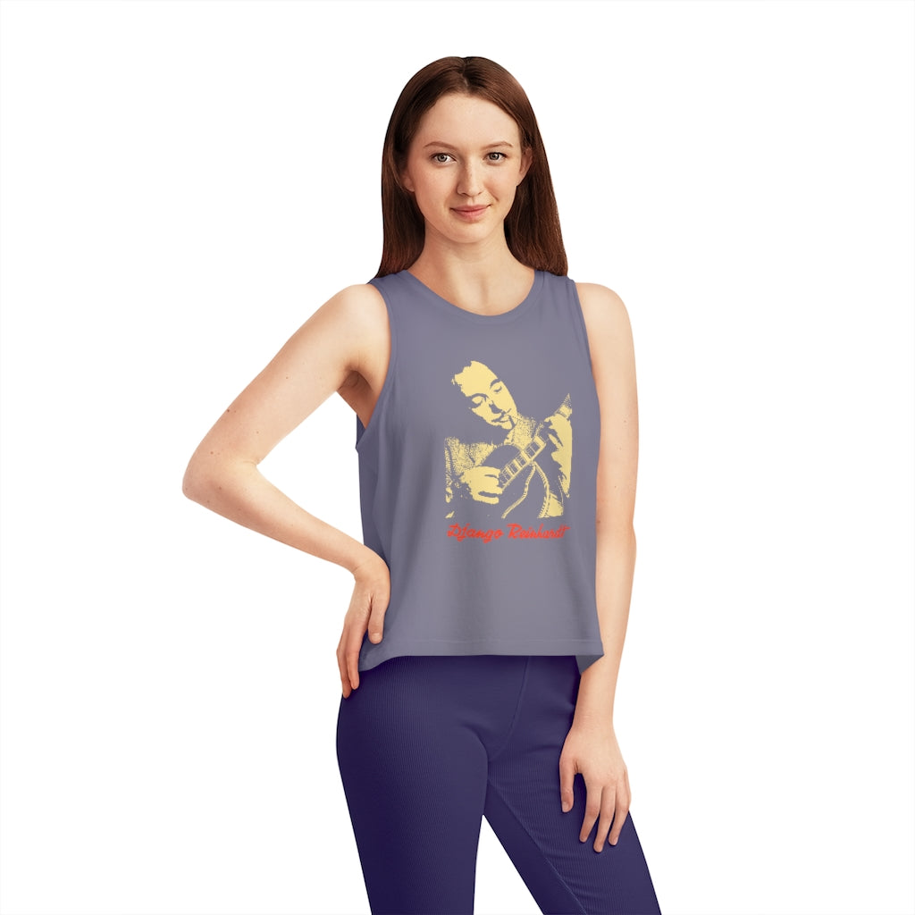 Django Reinhardt - Women's Dancer Cropped Tank Top