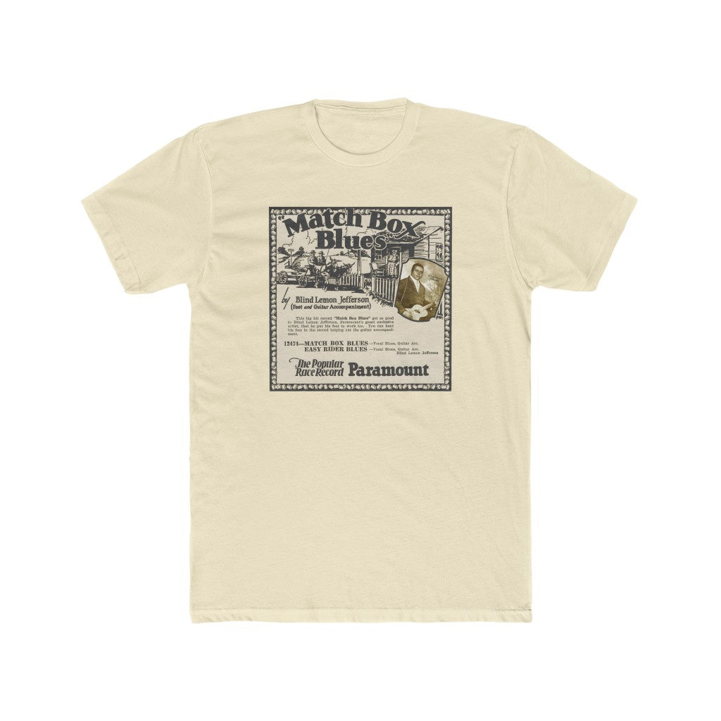 Blind Lemon Jefferson - Men's Cotton Crew Tee